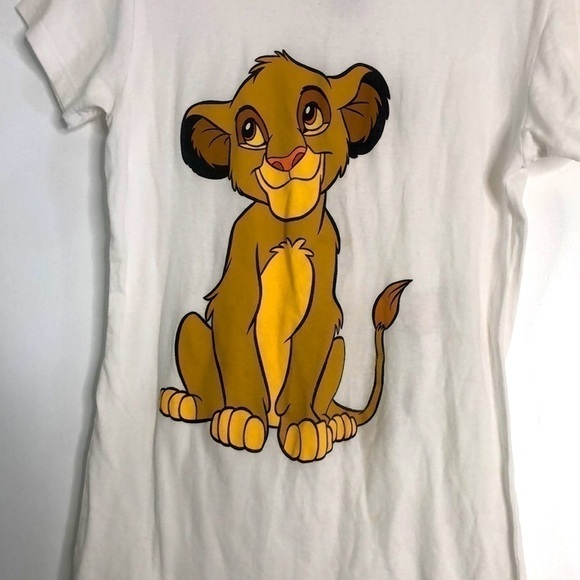 DISNEY LION KING SIMBA GIRLS SHIRT SIZE LARGE - Picture 2 of 5